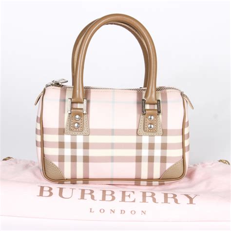 burberry pink bag|burberry pink plaid handbag.